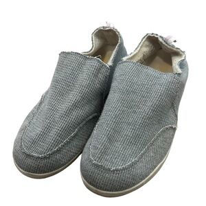 Vionic Beach Malibu Waffle Knit Slip On Sneakers Grey Women's 9